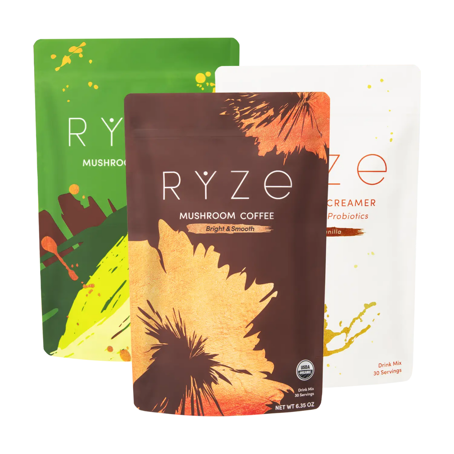 RYZE Ritual Set (Matcha + Coffee + Creamer) - 8V75