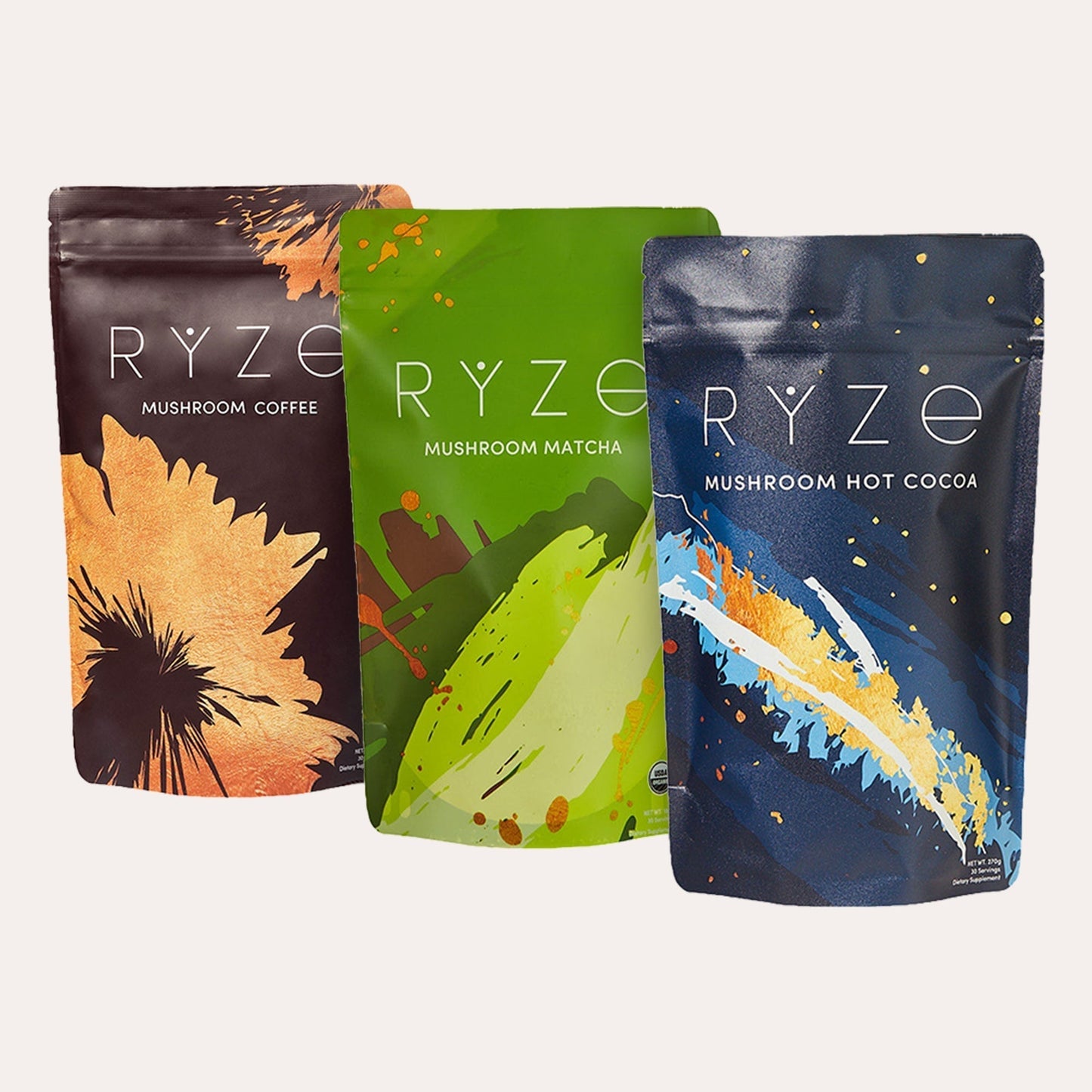 RYZE Hot Cocoa - with 6 Sleep Superfoods to Help Fall Asleep and Stay Asleep - 6Y1G