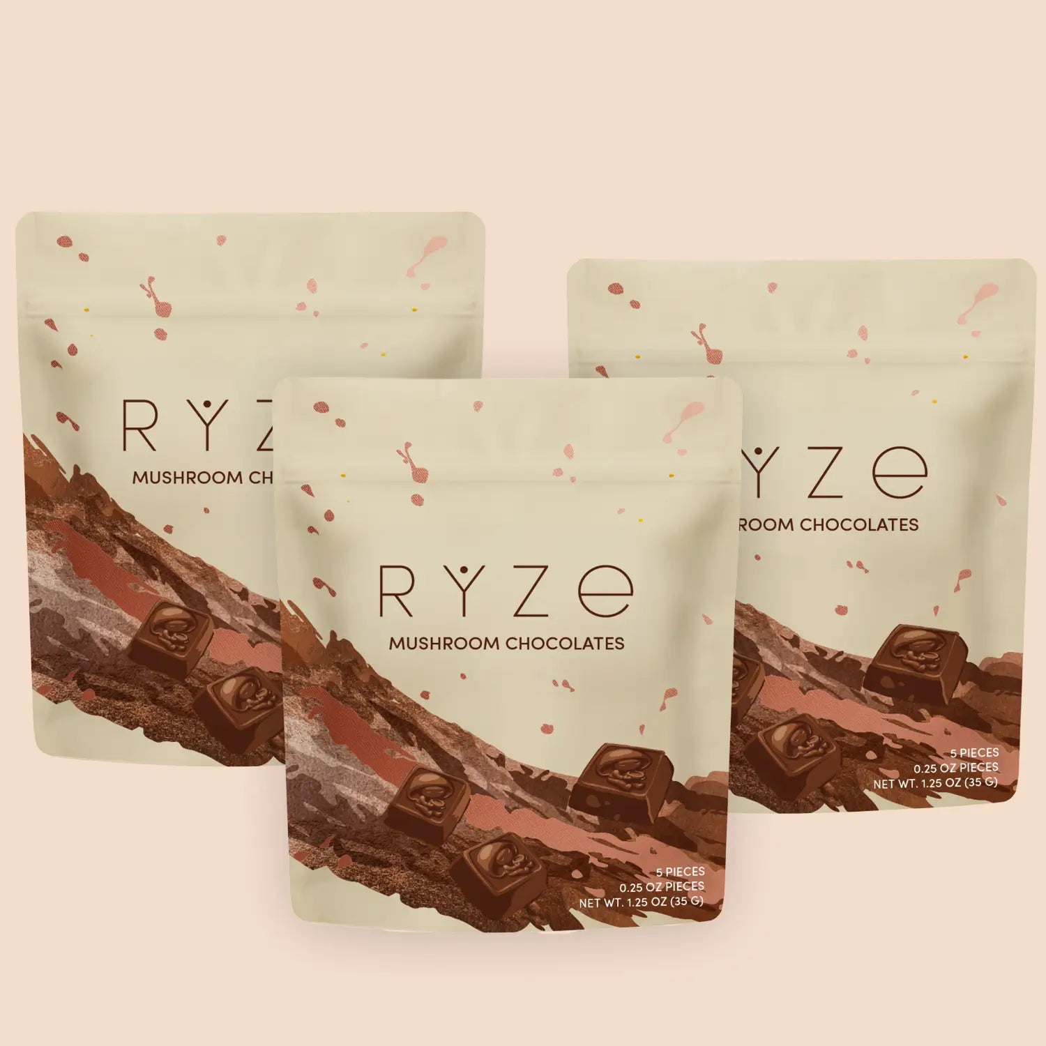 Mushroom Chocolates Rye (15 pieces) - BANT