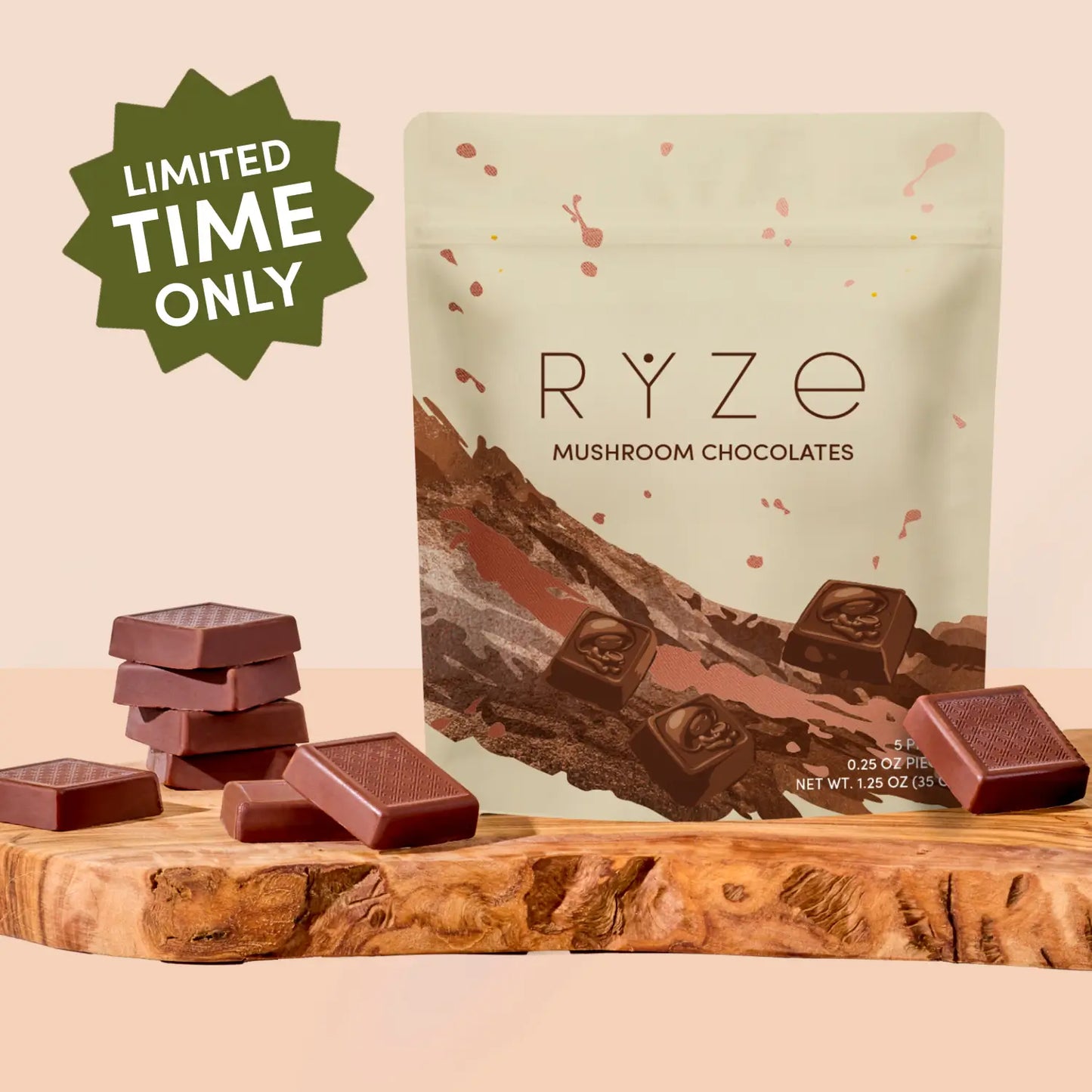 Mushroom Chocolates Rye (15 pieces) - BANT