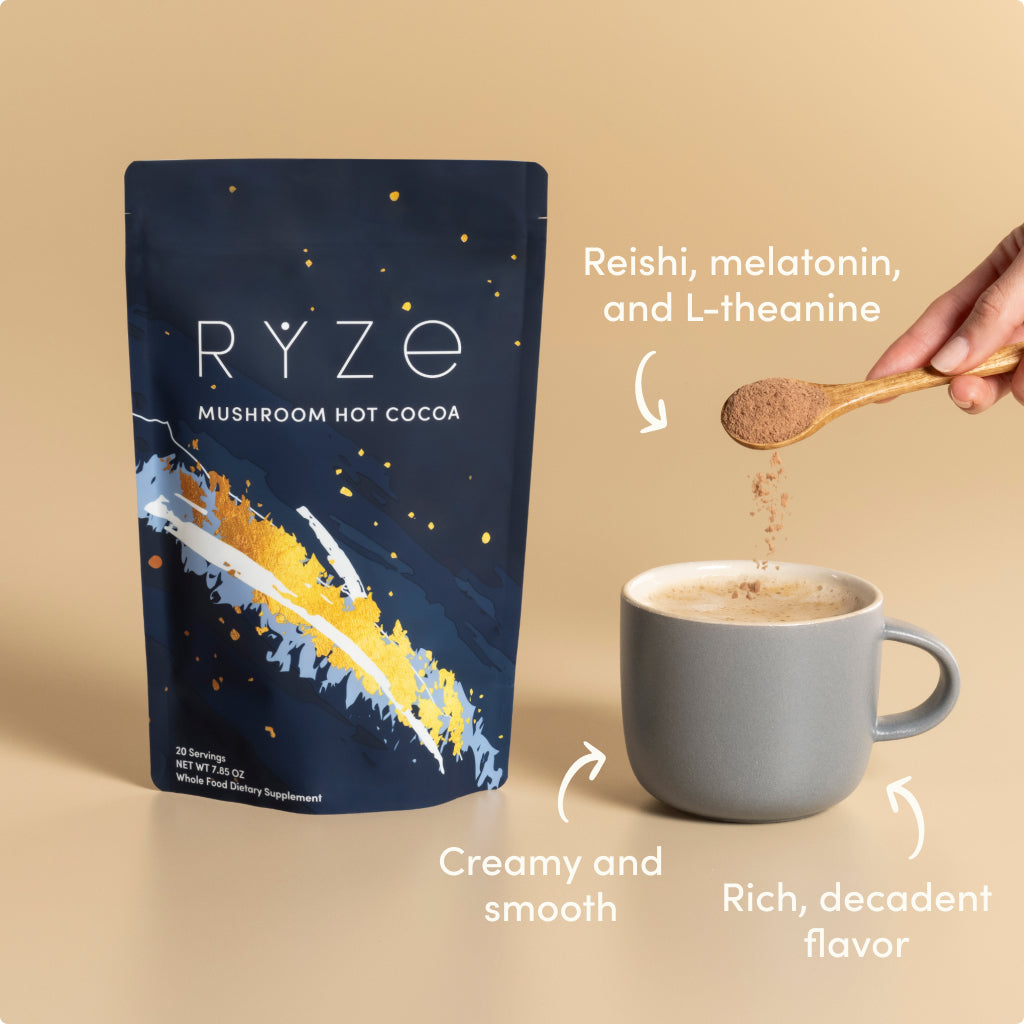 RYZE Nighttime Mushroom Cocoa Starter Bag - ZIMO
