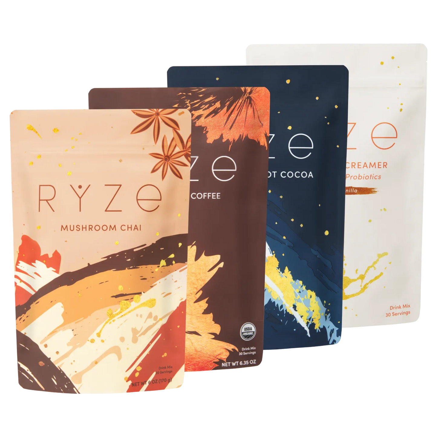 Ultimate Elevate + Unwind Bundle: Chai + Coffee + Cocoa - VXUE