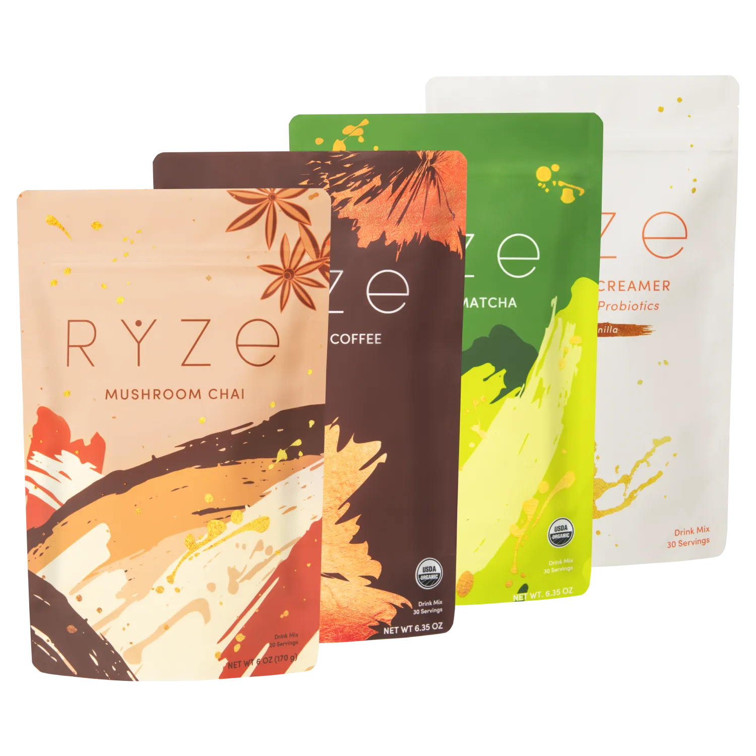 Ultimate Pick-Me-Up Bundle: Chai + Coffee + Matcha - IEXD