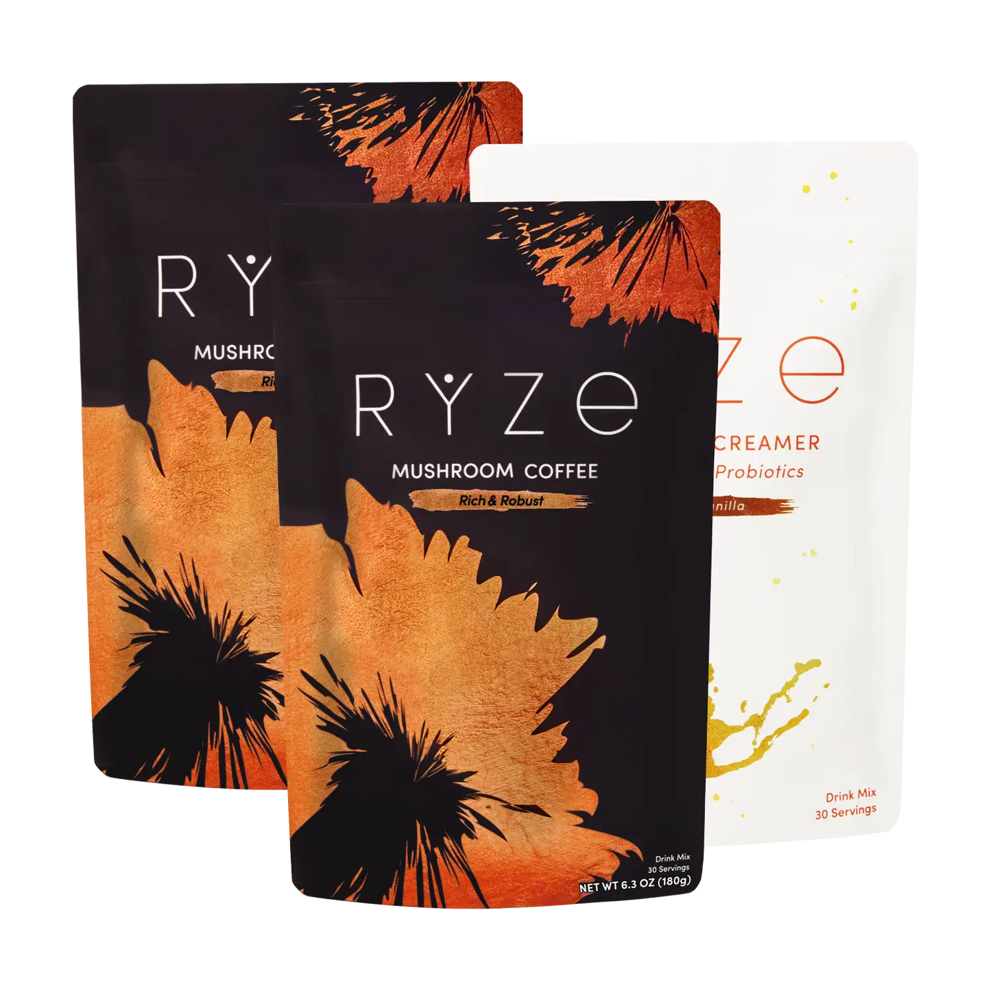 RYZE Ritual Set Dark Roast + Creamer - WQD3
