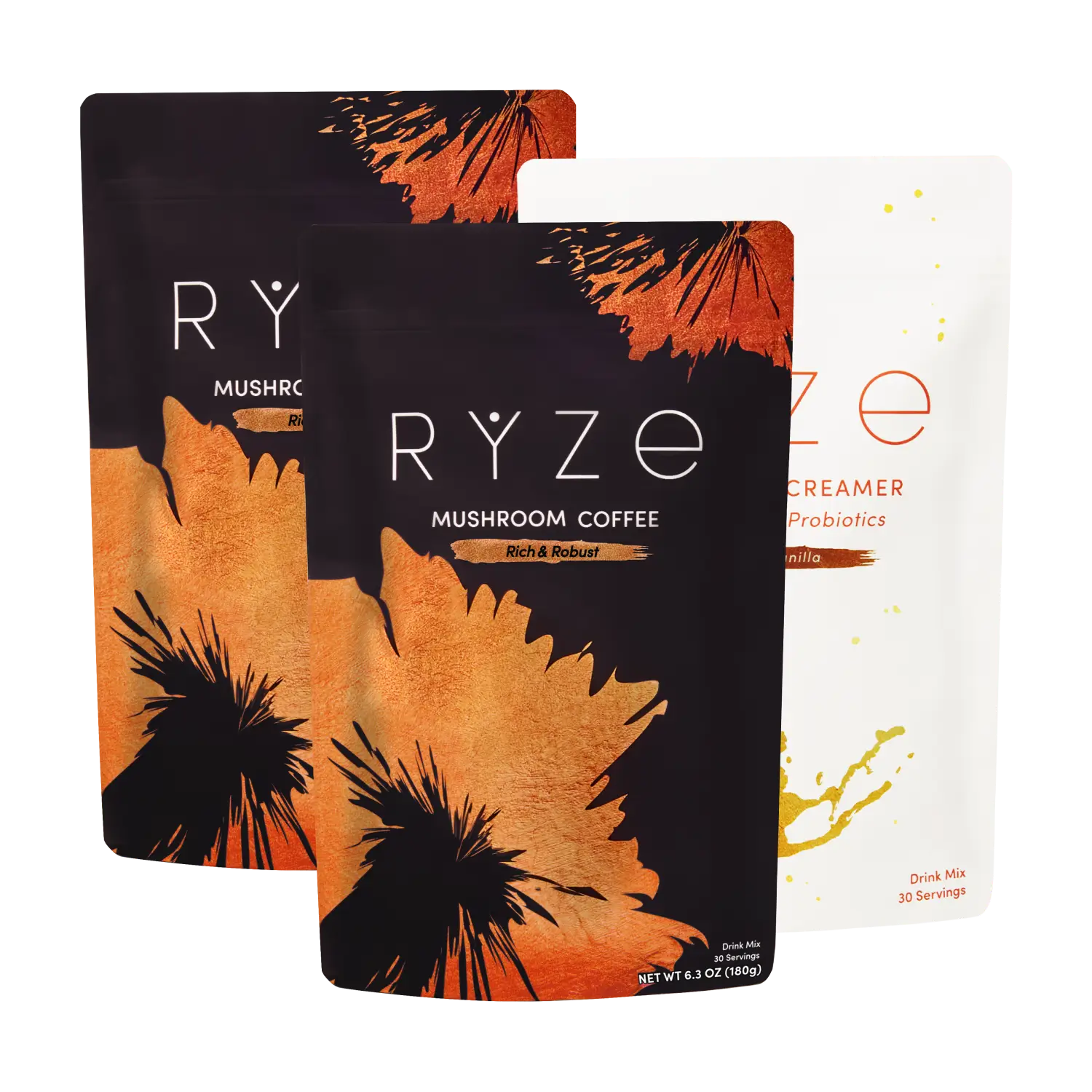 RYZE Ritual Set Dark Roast + Creamer - WQD3