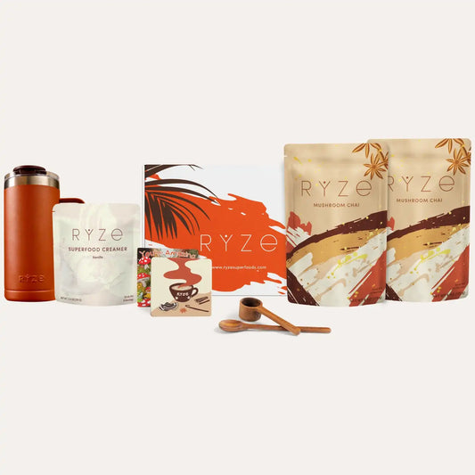 Mushroom Chai Starter Kit (40 Servings) - ZXQC