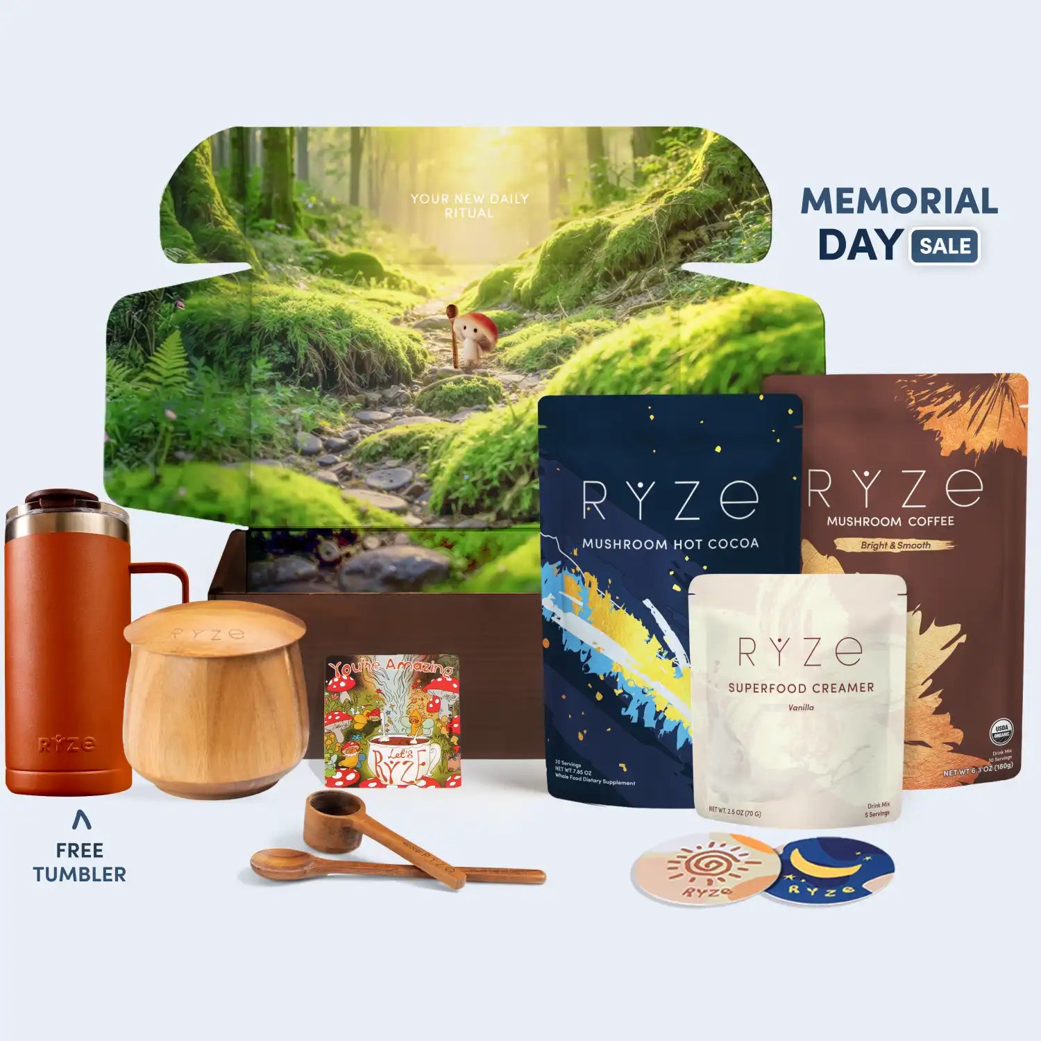 RYZE Ritual Set (Cocoa + Coffee) - C7AS