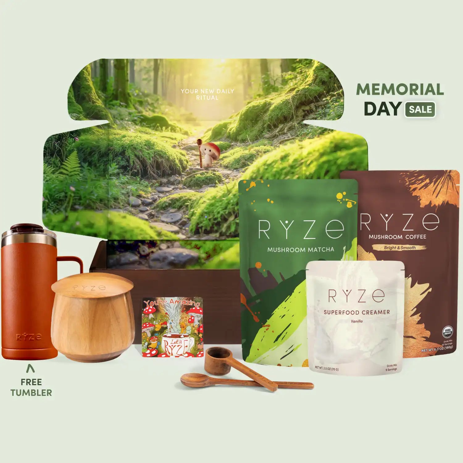 RYZE Ritual Set (Matcha + Coffee) - BIXP
