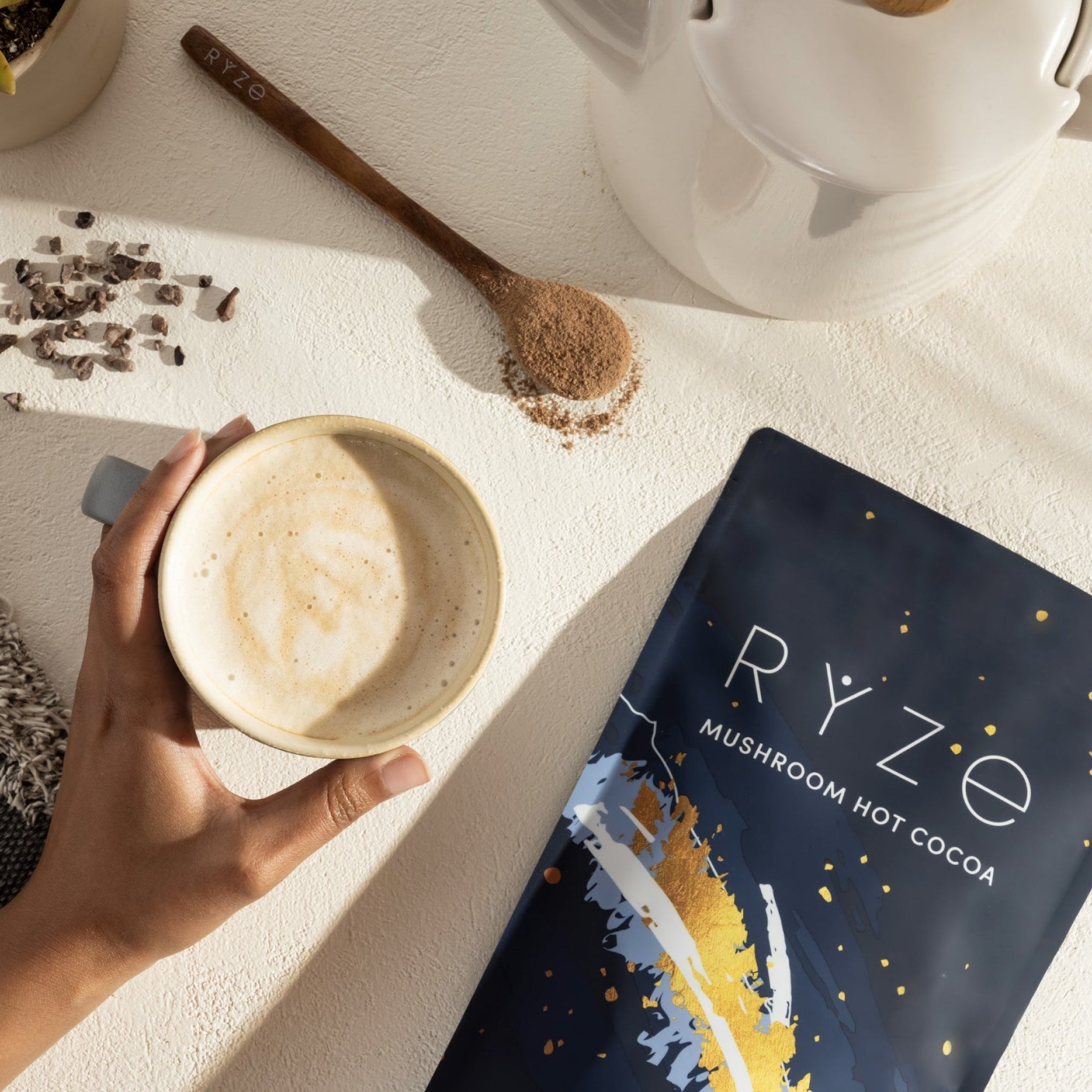 Mushroom Hot Cocoa (1 Pack - 20 Servings) - FSTB