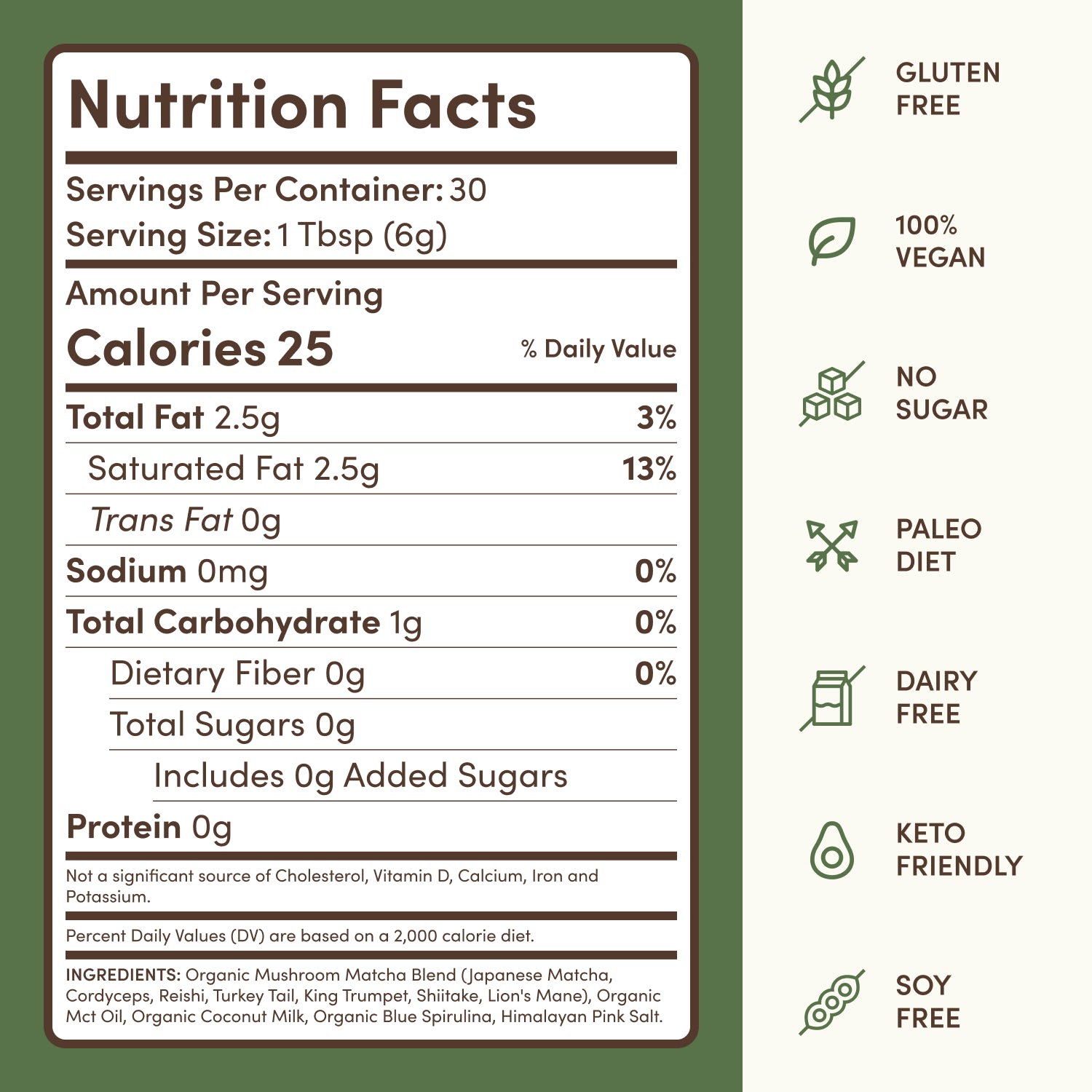 Mushroom Matcha Starter Kit (60 Servings) - 2M70