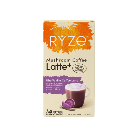 Ube Vanilla Coffee Latte Carton - C80F