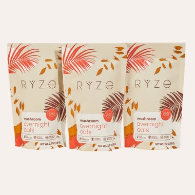 Get Mushroom Overnight Oats 50% OFF! - 3TOK