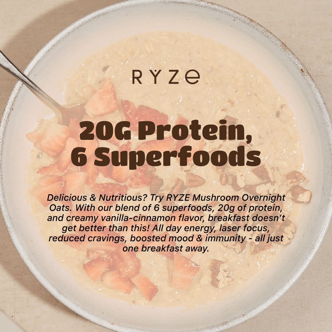 Mushroom Overnight Oats Pack (14 Servings) - W470