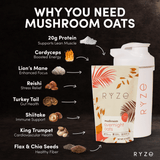 Mushroom Overnight Oats Pack (14 Servings) - W470
